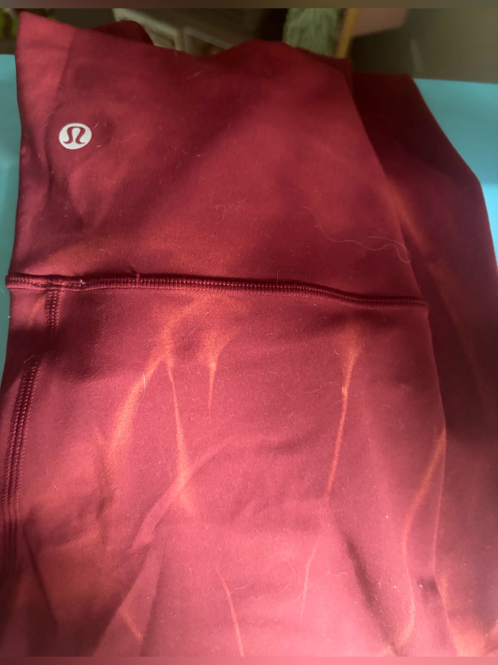 lululemon athletica Burgundy High-Rise Leggings